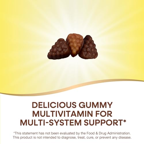 Nature's Way Alive Multi-Vitamin Adult Gummies - Delicious Fruit Flavors (90 Count)