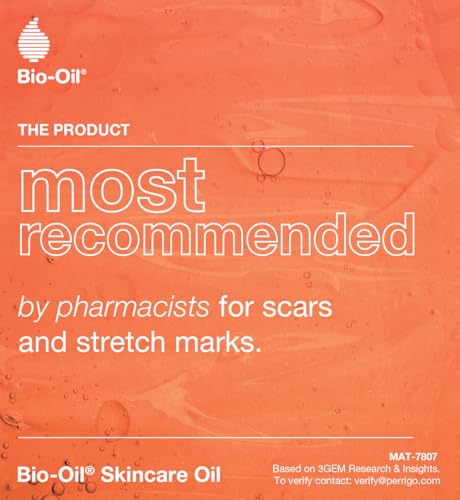 Bio-Oil Skincare Oil: Reduce Scars & Stretch Marks, Improve Skin Tone (200ml)