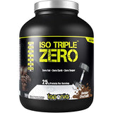 Laperva ISO Triple Zero Next Generation Protein Powder - 28g Protein per 30g Serving - Isolated Whey Protein Powder - Belgian Chocolate, 5 LB