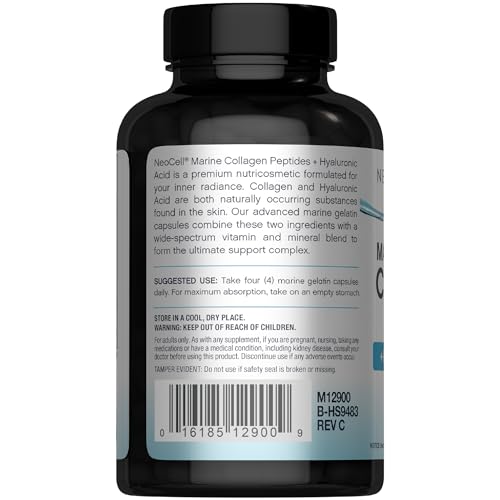Neocell Marine Collagen 120 Capsules - Beauty Supplement for Skin, Hair & Nails