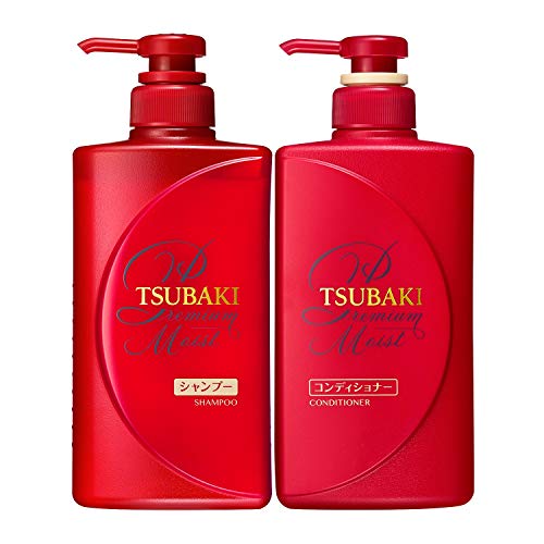 Shiseido Tsubaki Premium Moist Shampoo & Conditioner Set