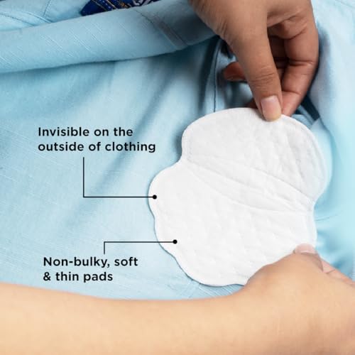 Pee Safe Disposable Underarm Sweat Pads - Absorbent & Odor-Control for Men & Women - 14 Pairs (28 Units)