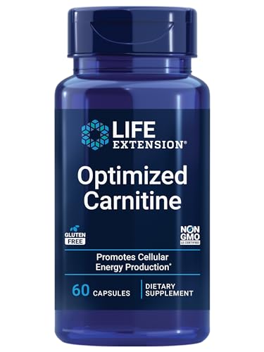 Optimized Carnitine Supplement - 60 Vegetarian Capsules