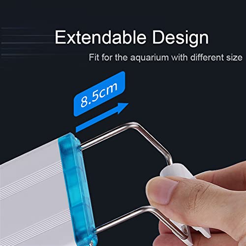 DS Aquarium LED Light for Fish Tanks - 8W-24W Blue+White, Expandable Design