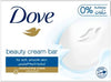 صابون Dove المُرطب لجمال البشرة: تنظيف لطيف مع ¼ كريم (عبوة من ٤)