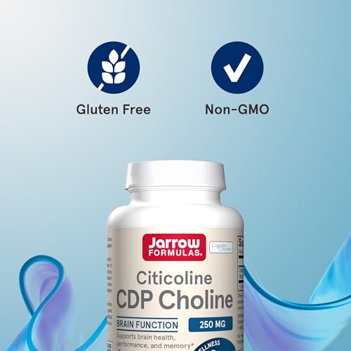 Jarrow Formulas Citicoline CDP Choline - Brain Health & Memory Support