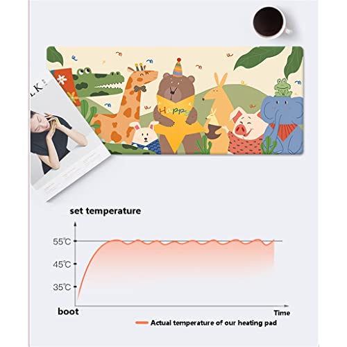 Smart Electric Desktop Heating Pad - 3 Speed Temperature Control