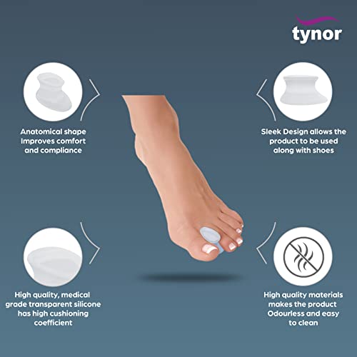 Tynor Silicone Toe Separator - Large (Pair)