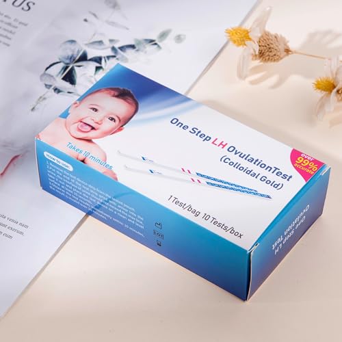 LH Ovulation Test Strips – 20-Pack | 25 mIU/mL Early Detection, Over 99% Accurate