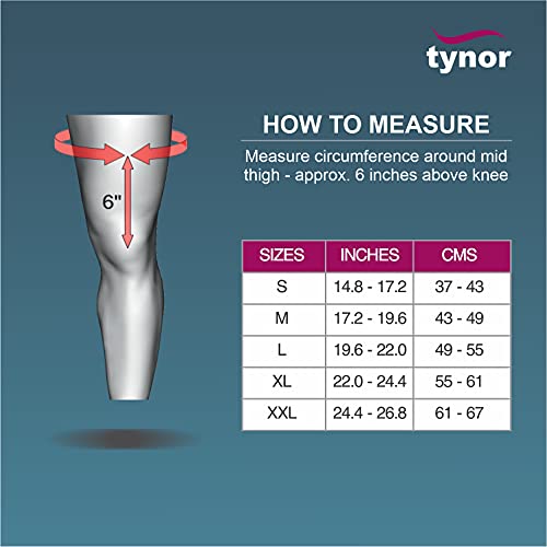 TYNOR Knee Cap with Patellar Ring D-07 - Medium