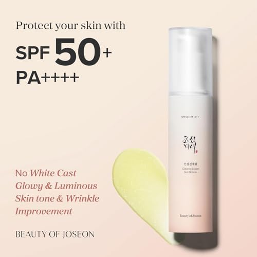 Beauty of Joseon Ginseng Moist Sun Serum Sunscreen, Anti-Oxidant, Brightening, 1.69 fl oz K Beauty