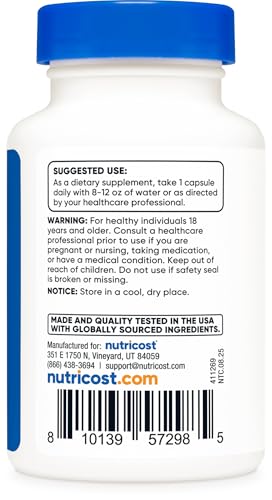 Rhodiola Rosea 500mg, 60 Gluten Free, Non-GMO Vegetarian Capsules