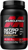 MuscleTech Nitro-Tech 100% Whey Gold Protein Powder - Double Rich Chocolate - 910g