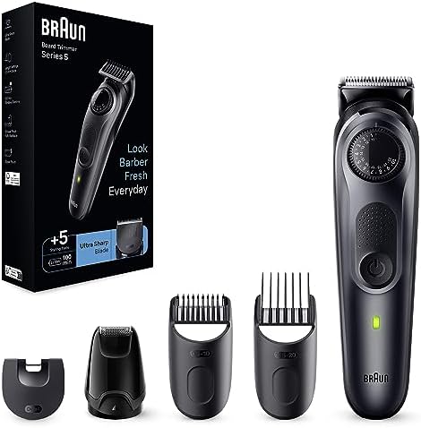 Braun BT5420 Series 5 Beard Trimmer with Precision Wheel
