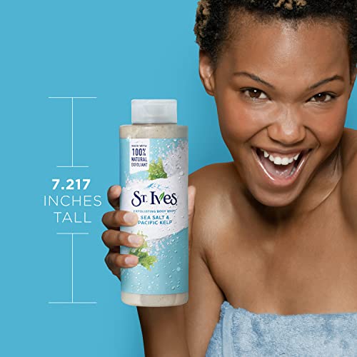 St. Ives Sea Salt & Pacific Kelp Exfoliating Body Wash