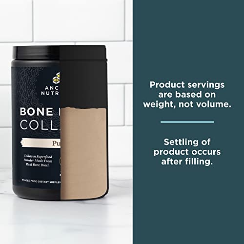 Dr. Axe Ancient Nutrition Bone Broth Collagen Powder - Pure, 450g