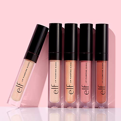 e.l.f. Lip Plumping Gloss - Mocha - Hydrating & Volumizing