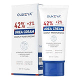 OUKEYA Urea Cream 42% with 2% Salicylic Acid - Maximum Strength Foot & Hand Cream 3oz