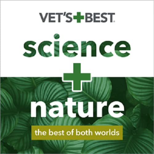 Vets Best Ear Wipes for Dogs & Cats - Gentle Cleansing (160 Count)