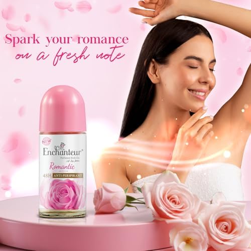 Enchanteur Romantic Roll-On Antiperspirant - 48-Hour Odor Protection