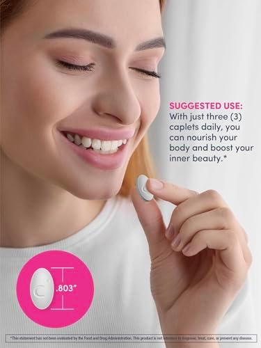 NeoCell Collagen Beauty Builder With Hyaluronic Acid and Biotin, Skin, Hair and Nails Supplement, Includes Antioxidants, Tablet, 150 Count
