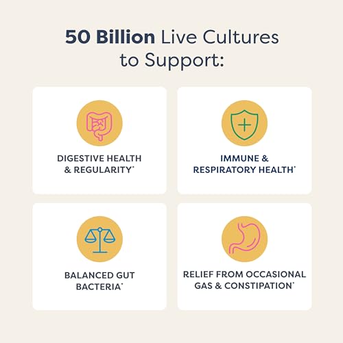 Renew Life Extra Care Ultimate Flora Probiotic - 50 Billion Live Cultures - 30 Capsules