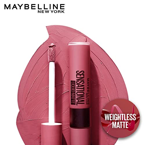 Maybelline New York Sensational Liquid Matte Lipstick - Peach Addict - 7ml