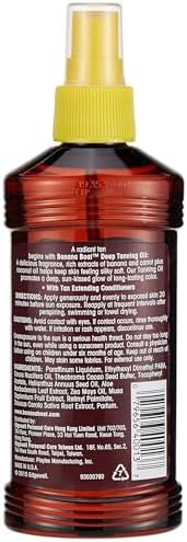 Banana Boat Protective Tanning Oil SPF 2 with Carrot & Banana Extracts (236ml)