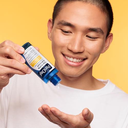 PanOxyl Clarifying Exfoliant with 2% Salicylic Acid - 4 fl oz | BHA Liquid Exfoliant for Acne Prone Skin & Pore Minimizing