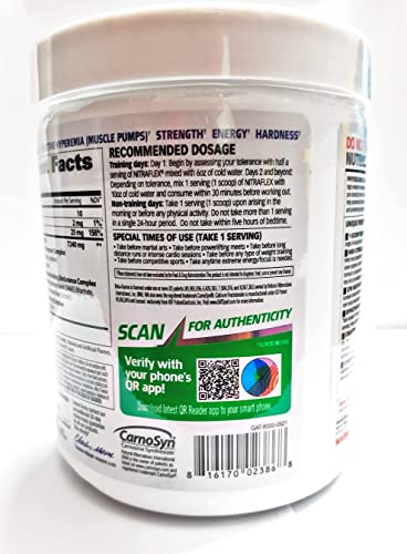 GAT SPORT Nitraflex Pre-Workout Powder, Green Apple, 30 Servings