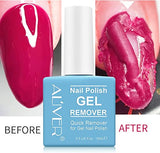 ALIVER No Foil Gel Nail Polish Remover - Quick Removal System