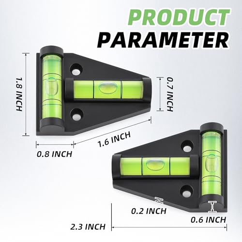 6Pcs T Type RV Levelers - Adjustable Camper and RV Leveling Tools Set