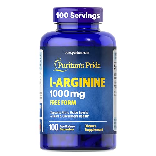 Puritan's Pride L-Arginine - Cardiovascular & Performance