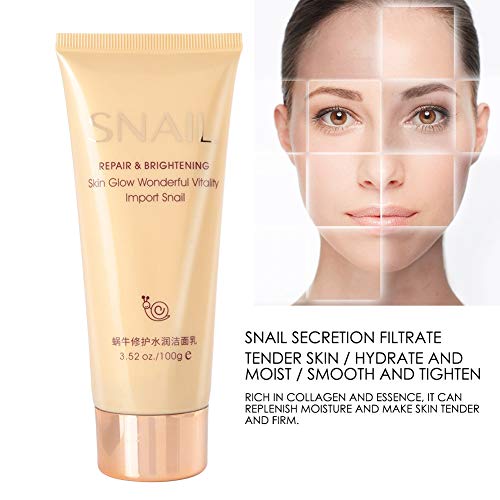Snail Repair Moist Facial Cleanser - Deep Cleansing & Nourishing for Dry Skin