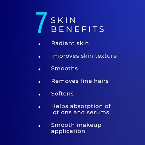 Schick Hydro Silk Dermaplaning Wand for Face with 6 Refill Blades | Professional Peach Fuzz Remover & Eyebrow Razor