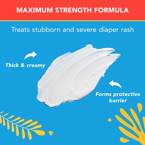 Triple Paste 3X Max Diaper Rash Ointment 2 oz | Maximum Strength Zinc Oxide