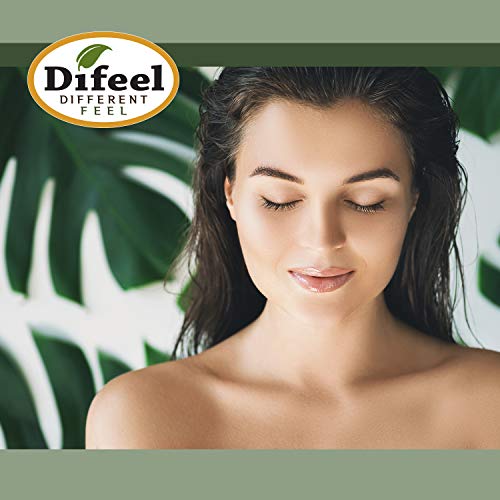 Difeel Premium Jojoba Oil for Hair - Natural Hair Oil for Hydration & Shine - 2.5oz