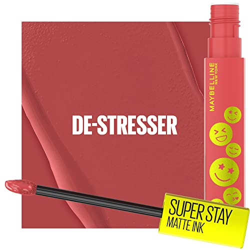 Maybelline Super Stay Matte Ink Liquid Lip Color - Long Lasting, Transfer Proof Lip Makeup - Mauve Nude