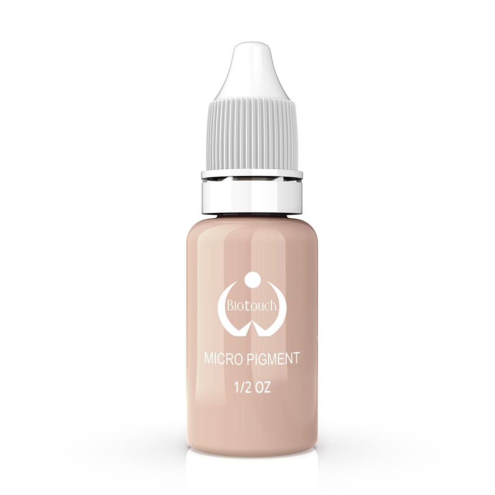 Biotouch Microblading Pigment 1/2 oz - Professional Eyebrow Shading Formula