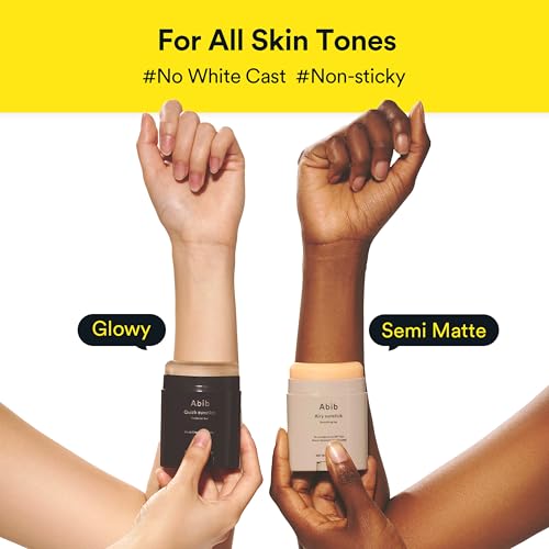 Abib Airy Sun Defense Matte Finish SPF 50 Sun stick | Lightweight Korean Facial & Body Sunscreen