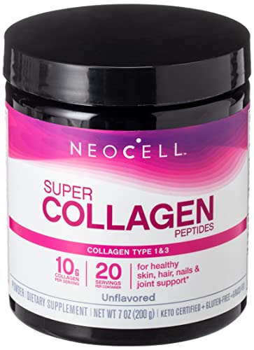 Neocell Super Collagen Powder - Type 1 & 3, Unflavored (198g)