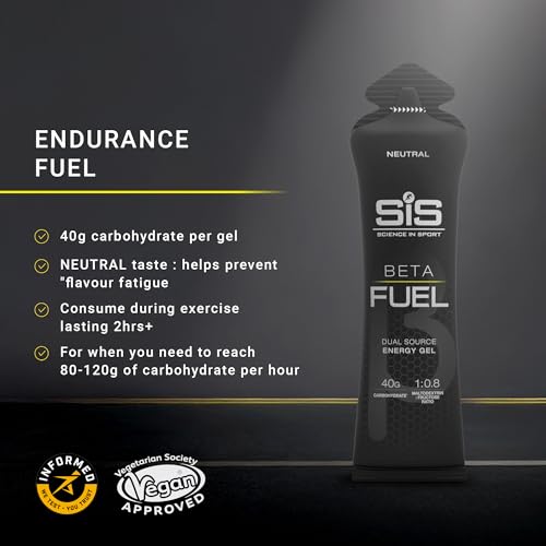 SiS Beta Fuel High Energy Carbohydrate Gel - 6 x 60ml