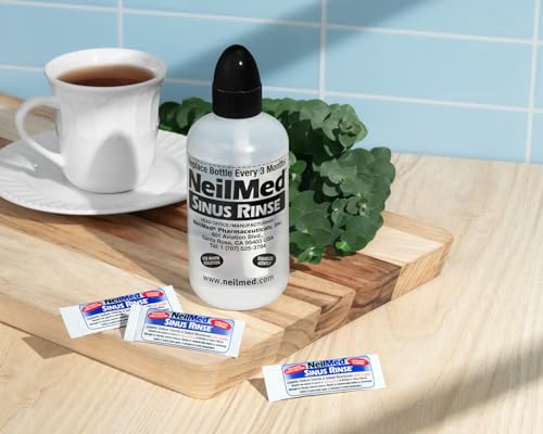 NeilMed Sinus Rinse Complete Nasal Wash Kit for Sinus Relief