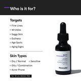 Minimalist Retinol 0.6% Anti-Aging Face Serum - Reduces Fine Lines & Wrinkles 30ml