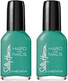 vernish أظافر Sally Hansen اللون الأزرق المائل إلى الأخضر، 0.45 أونصة