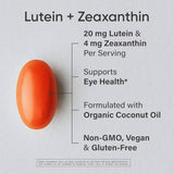 Sports Research Lutein & Zeaxanthin with Coconut Oil: Eye Health Support