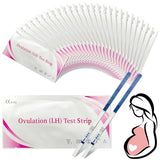 50 Pieces High Sensitivity Ovulation & Fertility Test Strips Kit