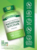 Nature's Truth Magnesium Glycinate 200mg - Chelated Mineral Supplement (120 Caps)