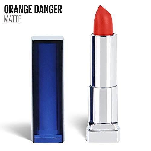 Maybelline Color Sensational Matte Lipstick - Orange Danger (0.15 oz)