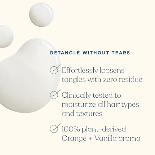 Pipette Leave-In Hair Detangler: Silicone-free, Plant-Derived for All Hair Types